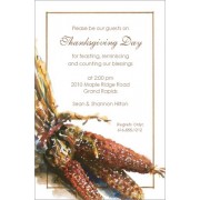 Thanksgiving Invitations, Indian Corn, Odd Balls